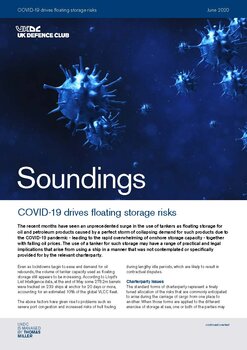 June, 2020 - COVID-19 drives floating storage risks